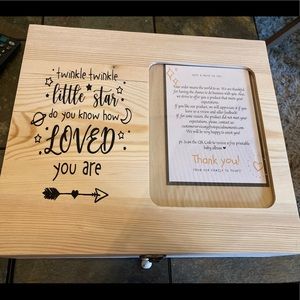 Baby Keepsake Box